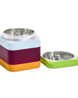 Edie Parker Colorblock Grinder