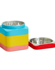 Edie Parker Colorblock Grinder