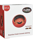 Fujima Reactive Finish Ceramic Ashtray