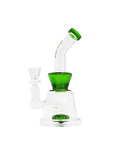 Ember Mini Glass Bong 7" in green