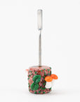 Empire Glassworks Bug's Life Resin Dabber side view showing detailed sculpted mushrooms