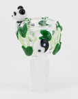 Side view of Empire Glassworks 14mm Panda Bowl Piece