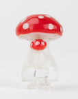 Empire Glassworks PuffCo Pivot Glass Mouthpiece - Red Mushroom