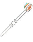 5PC SET - Glass Donut Dabber w/ Carb Cap - 6" / Assorted Colors