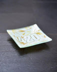 420 Gold Blazin' Glass Ashtray
