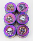 4 Parts Small Rainbow Skull Grrinder Box of 12