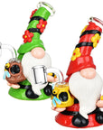 Flower Gnome glass and enamel dab rig available in multiple color options