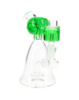 Fluid-Filled Freezable Glass Beaker Bong “Little Alien”