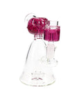 Fluid-Filled Freezable Glass Beaker Bong “Little Alien”
