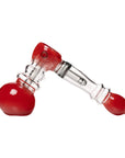 Frit Hammer Bubbler in Red Color