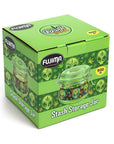 Fujima Airtight Glass Stash Jar Green Package