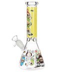 Funny Animal Beaker Water Pipe Glow In The Dark