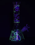 Funny Animal Beaker Water Pipe Glow In The Dark