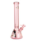 Pink Gear Premium Sidekick Beaker Base Water Pipe with 24K gold decals