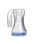 Glass HP Dry Catcher Blue - inhalco