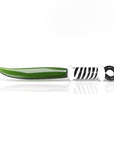 Green Glass Sword Dab Tool - Horizontal view