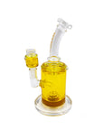 Glycerin Chiller Water Bong in yellow