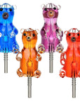 Gummy Bear Glycerin Dab Straw