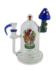 Handmade Mushroom Water Bong - inhalco
