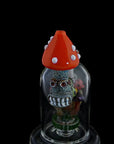Handmade Mushroom Water Bong red mouthpiece
