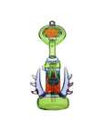 Heady Wigwag Bubbler in lime green - INHALCO