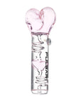 Heart Glycerin Glass Hand Pipe