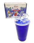 Hemper Blue Beer Pong 5mm Thick Glass Bong