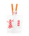 Hemper 9″ Chinese Takeout Box XL Bong Showerhead Perc -INHALCO