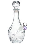 High Stripe Vintage Decanter Water Pipe in purple