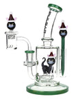 Black Holidaze Series Glass Dab Rig Set