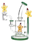 Holidaze Series Glass Dab Rig Set - inhalco
