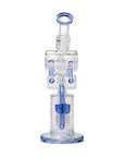 Human Grade Raygun Percolator Water Pipe in Light Blue Mouthpiece