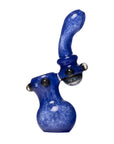 Light blue Human Grade Sherlock Bubbler Pipe