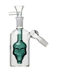 Human Grade Skull Ash Catcher, Lake Green