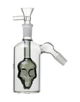 Human Grade Skull Ash Catcher, Smoke, 45° joint