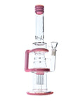 Pink HydroLoop Recycler Bong