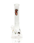 12" 4mm Thick Glass Cartoon Design Beaker Bong