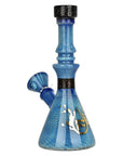 Heady Bubble Matrix Beaker Glass Bong - inhalco