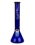 12" Color Tube Glass Water Bong - INHALCO