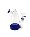 Lava Lamp Bong in blue color