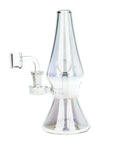 SeshGear Lava Lamp Electroplated Ombre Glass Dab Rig