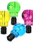 Light Bulb Glycerin Hand Pipe - inhalco