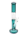 Line Driver Colored Glass Straight Shooter Bong - inhalco