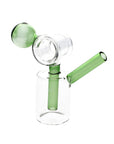 Loop Mini Colored Donut Recycler Oil Burner in green