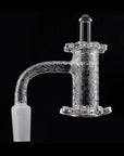 Lotus Etched Quartz Blender Banger Set Black Background
