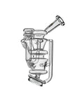 Cyclone Recycler Glass Attachment for Puffco Peak & Peak OG