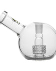 Clear Matrix Perc Globe Dab Rig - Left Side View