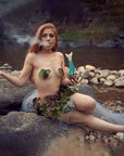 Mermaid Whimsical Bong in lifestyle scene