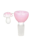 micro shroom herb slide 14mm in pink color
