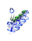 “Ripple Rail” Multi-Chamber Striped Sherlock Bubbler